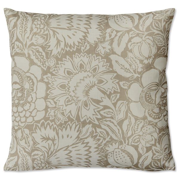 Poppy Damask Cushion - 647004